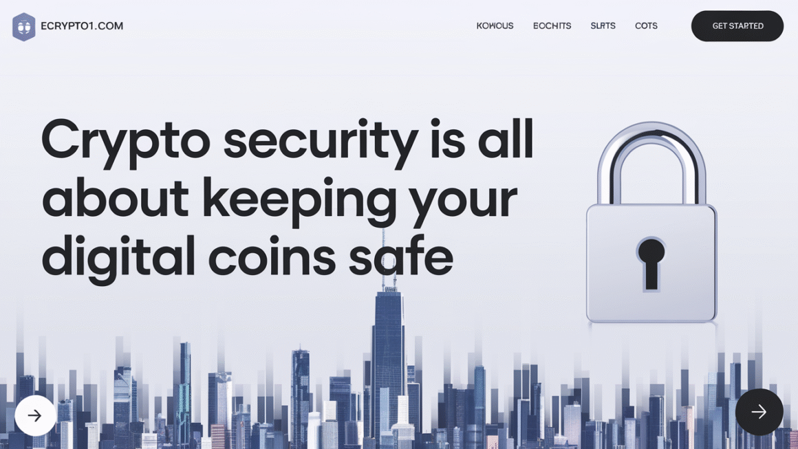 ecrypto1.com crypto security: Safe Way to Protect Your Coins Online