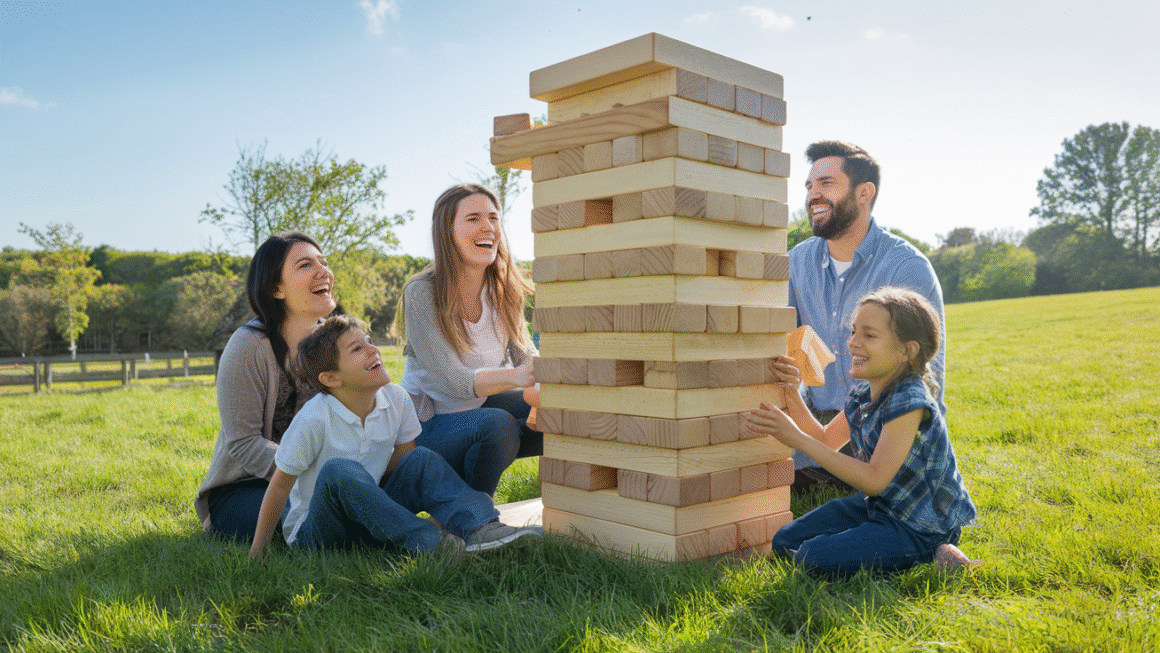 Shop Sunnylife Giant Jumbling Tower – A Fun Game for Everyone